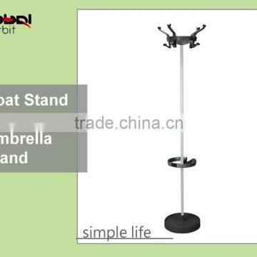 Unique Coat Stand With Umbrella Display Holder, Colourful Metal Coat Rack photo-3