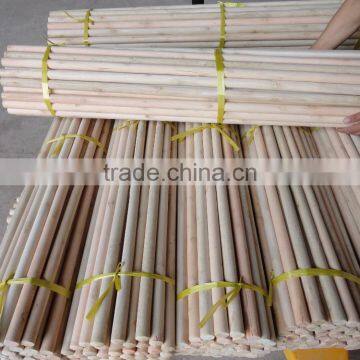 120cm polished Natural wood handles for broom