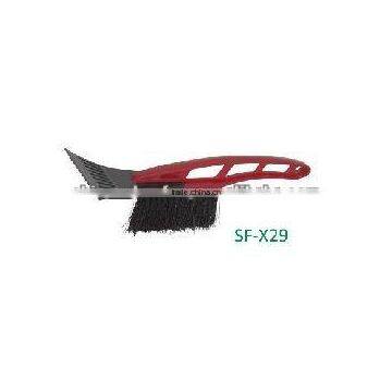 12'' snow brush with scrape