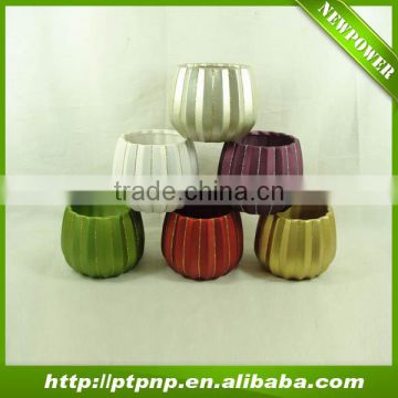 colorful home decorative garden ceramic flower pot