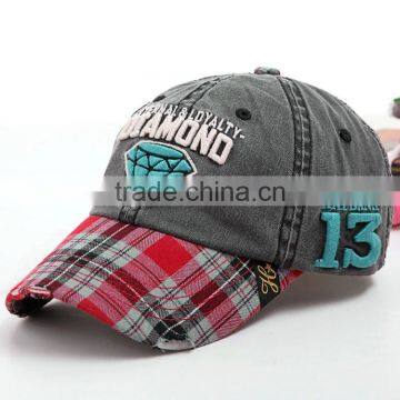 Custom Unstructured 6 Panel Distressed Baseball Hats photo-3