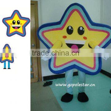 color five star mascot costume