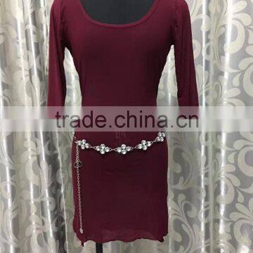 Women long sleeve dress for sale QQ060