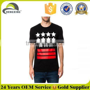 Fashion 100% Cotton Cheap Men's Custom Printed T-shirt