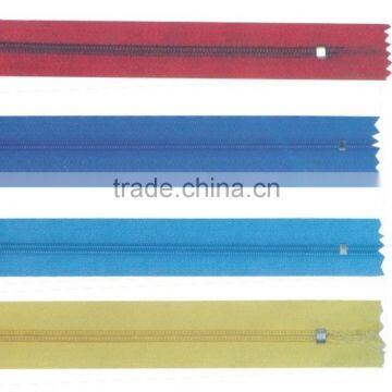 Nylon zipper/ close-end, nylon long chain zipper