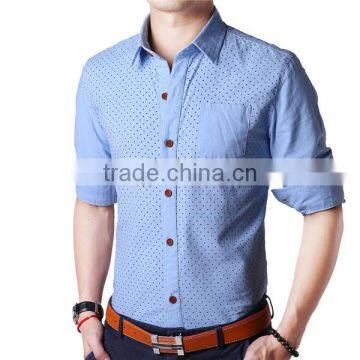 Latest Fancy Slim Fit Shirt Designs For Men 2016 photo-2