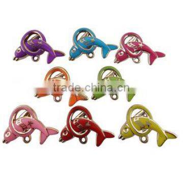 Custom dolphin acrylic charms diy handmade monkey plastic charms cheap acrylic jewelry accessories