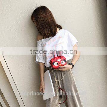 Summer Cartoon Single Shoulder Bags for Girls Red Cute Hand Carry Bag photo-6