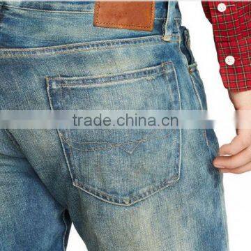 Biker Jeans Fashion Denim Trousers(LOTK089) photo-6