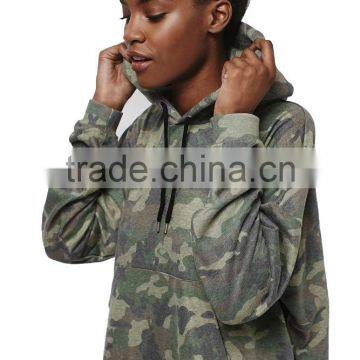 Womens Clothing Cheap Casual Plain Cropped Running Camo Hoodies photo-2