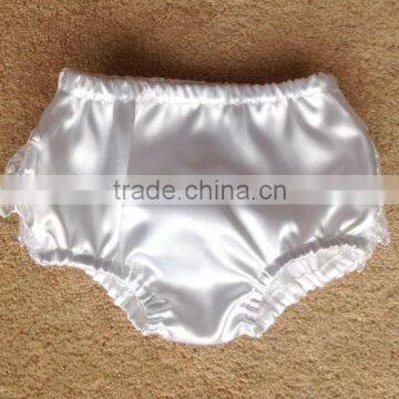 Girls Satin Panties For Children Triple Lace Baby Underwear Infant Clothing photo-2