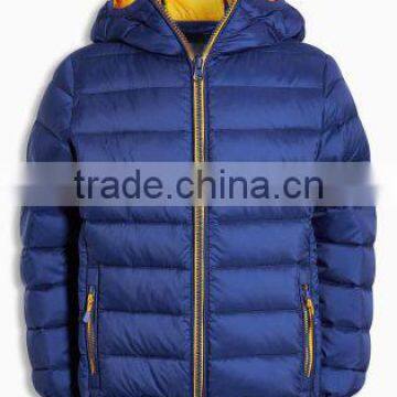 OEM Winter High Quality Multi Color Zipper Long Sleeve Kids Down PaddedJacket for Boys photo-2