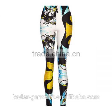 New Fitness Leggings Women Sublimation Print Leggings Digital Printed Leggings