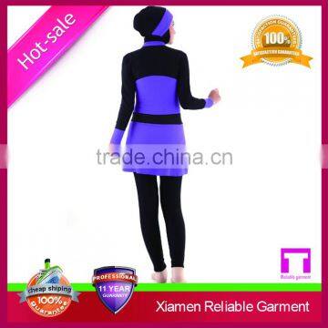 Includes Non Removable Head Cover Girls Muslim Swimwear photo-4