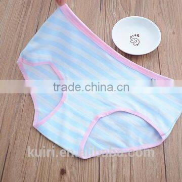 New Design Promotion Stripe Ladies Cotton Full Briefs Cheap Panties Women photo-3