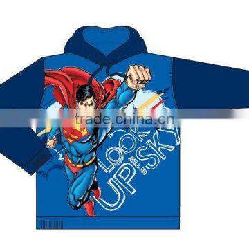 fashion 200 gsm cotton printed jacket with hoodies