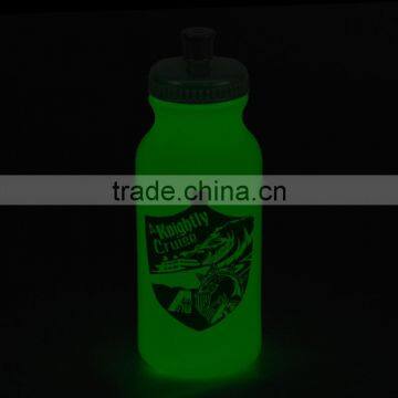 USA Made 20 oz Glow In The Dark Sports Bottle - BPA-free, FDA Compliant and Comes With Your Logo photo-2