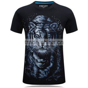 3D Cheaper Men's tshirt printing cotton custom tshirt