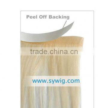 Quality hand made skin weft hair extensions