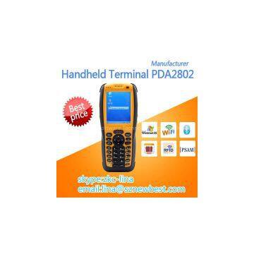 WinCE mobile terminal bluetooth RFID reader with barcode scanner (PDA2802)