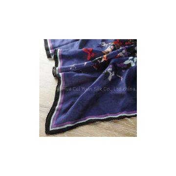 Wool Square Scarf 90*90cm