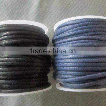 Cotton wax cord