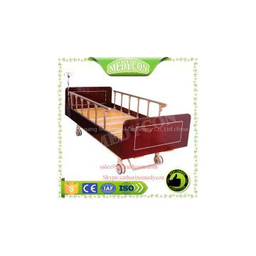 MDK-T2011K Standard  wooden 2-function manual economic homecare bed manufacturers