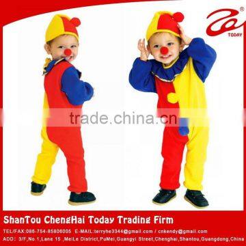 2015 Kid cosplay costumes,kids clown costumes