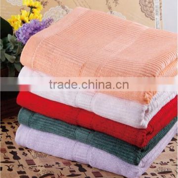 Natural antibacterial bamboo towels baths