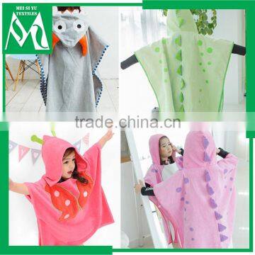 Kids towel poncho hooded beach towel