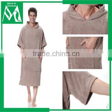 Hooded poncho towels for adults surf poncho towel
