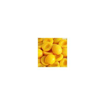 Canned yellow peach