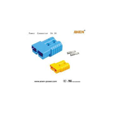 high current 2 pin ul power battery dc cable connector 350a 600v