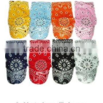 Fashion Design Wholsale Cotton Printed Snapback Bandana Cap photo-2