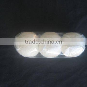7 cm. diameter Eco friendly wool felted laundry dryer ball/ Hand made felted dryer ball/ 25% power saving felt dryer ball