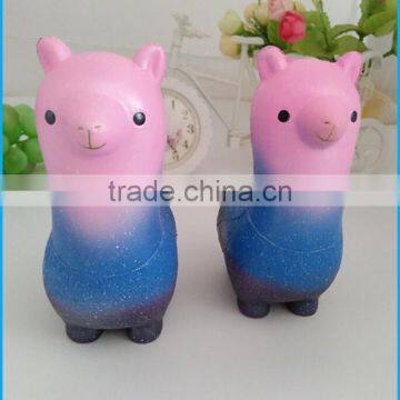High Quality Super Soft Slow Rising Toys PU Squishy Alpaca for Kids photo-6