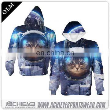 Cheap Wholesale Custom Fur Lined Fleece Hoodie Blank photo-6