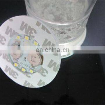 60*3mm Good Qualiy Led Bottle Mats Led Bottle Sticker Coaster photo-2