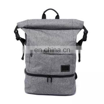 Dry & Wet Separate Backpack Laptop Daypack Waterproof Hiking Rucksack With Shoe Compartment for Travel, Sports