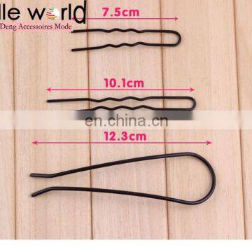 Fashionable Bobby Pins U-shaped Hair Forks Bun Pins Hair Forks Three-piece Hair Accessories photo-3