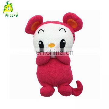 Customize plush animal milk bottle warmer for baby