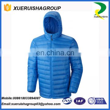 wholesale down filled quilted coat made in China