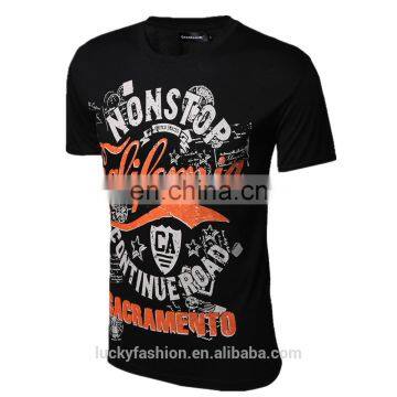 2017 China Factory Rock Band Pattern 3D Printing Custom T Shirt For Men