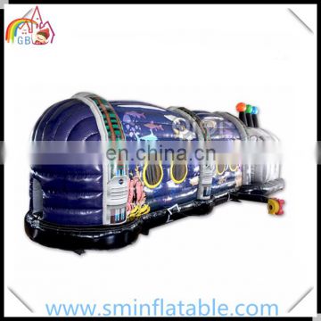 Hot selling inflatable disco bouncer, music air disco house, kids jumping bouncy house for amusement