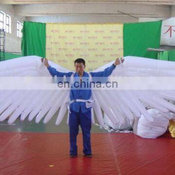 new design hot sale inflatable bird wing costumes for decoration