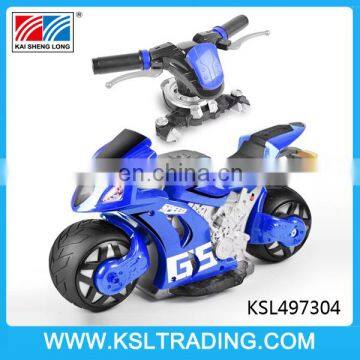 Good design 1:8 scale remote control car motorcycle toys