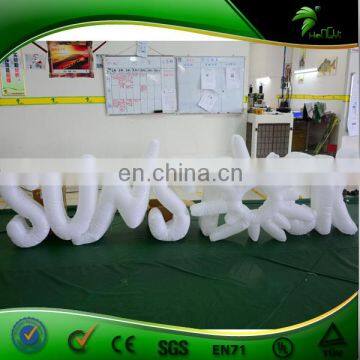 Oxford 3 D Inflatable Led Letter Balloon Inflatables Led Light PVC Custom Alphabet Letter Board Event Display Balloons