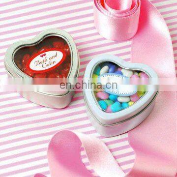 Heart Shaped Favor Tins