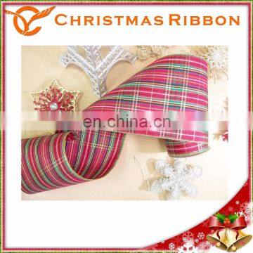 Impressive Double Face Christmas Nastro For Rosette Bows photo-6