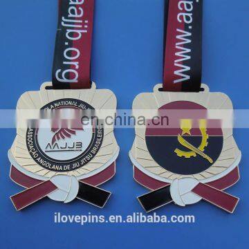 Bulk Gold Silver Bronze Sports Awad Trophy Medal, Custom Sports Award Medal for Dance/skating/soccor/Jiu-Jitsu Championship photo-5